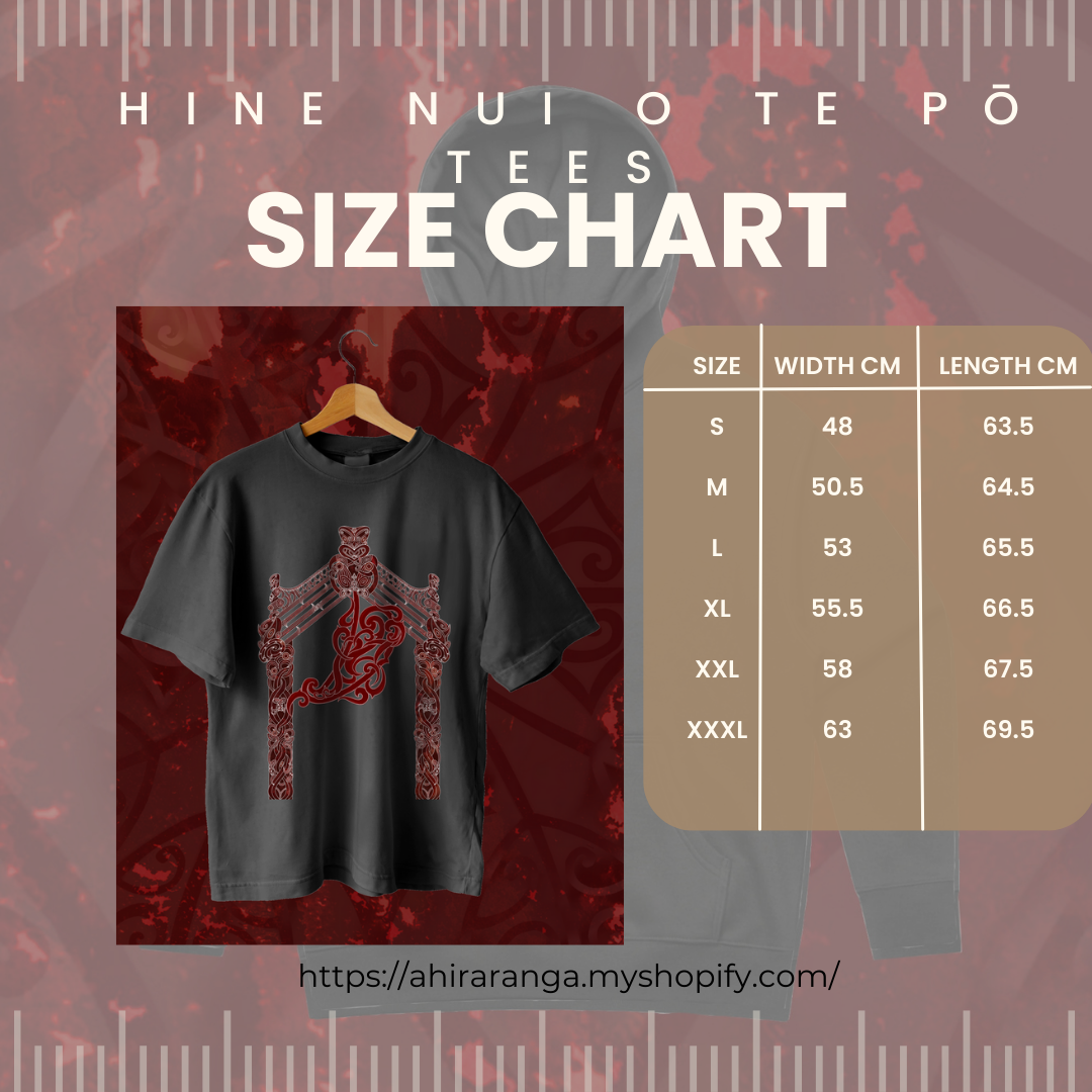 Short sleeve tee - Hine Nui O Te Pō Designs (3 Options)
