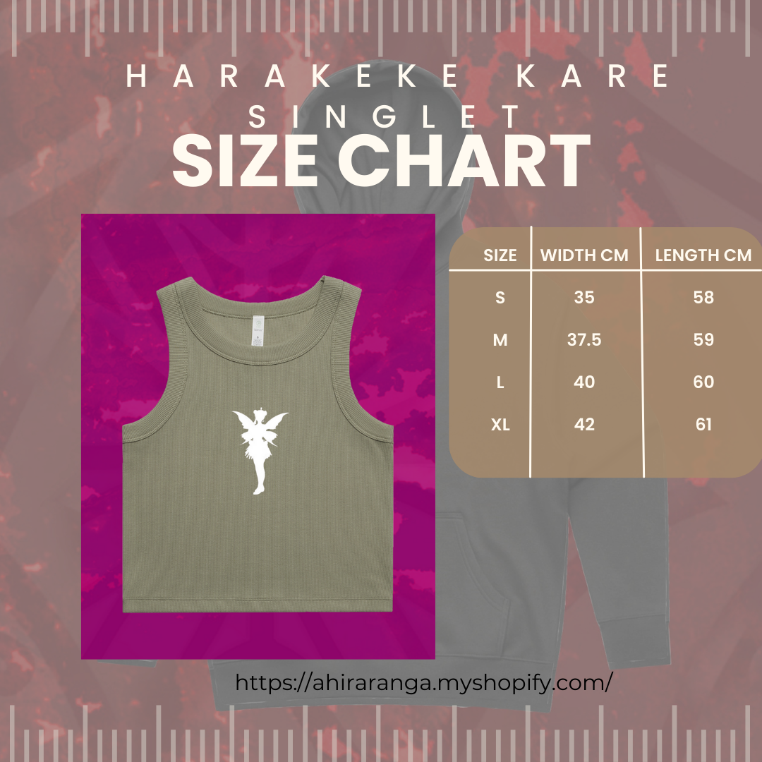 Harakeke Kare - Patupariarehe Singlet