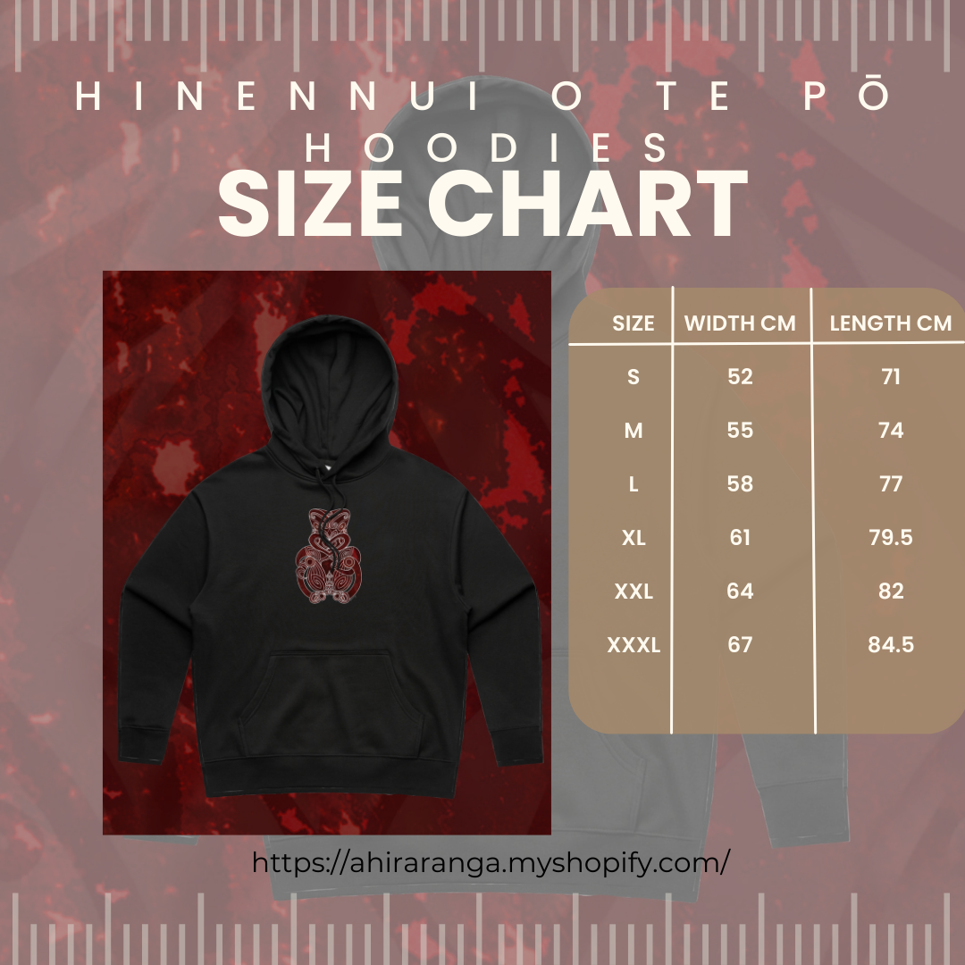 Hine Nui O Te Pō Hoodies – 3 Designs