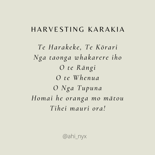 Free Download Harvest Harakeke Karakia
